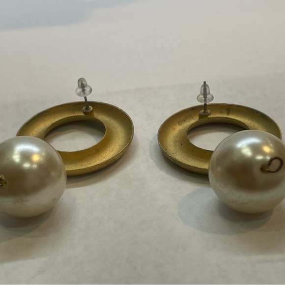 Vintage Earring with gold tone - Picture 6 of 8